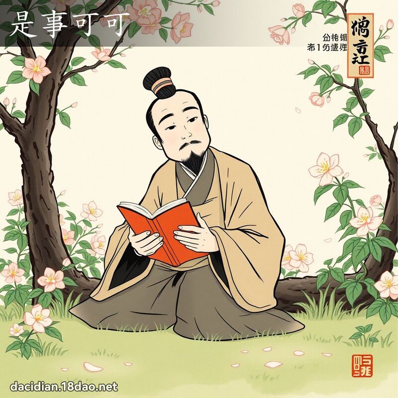 是事可可 配图