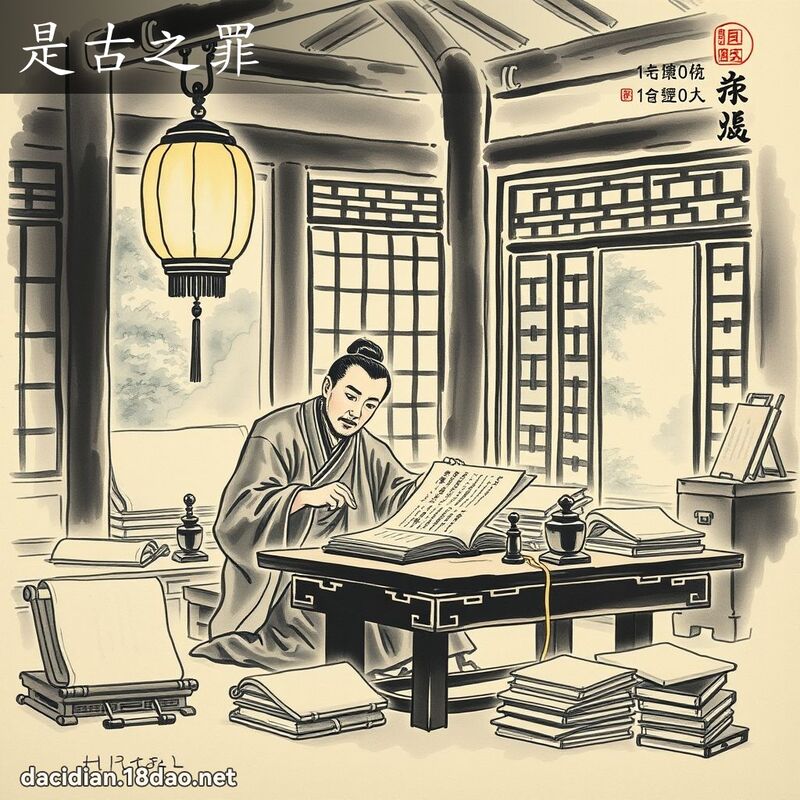 是古之罪 配图