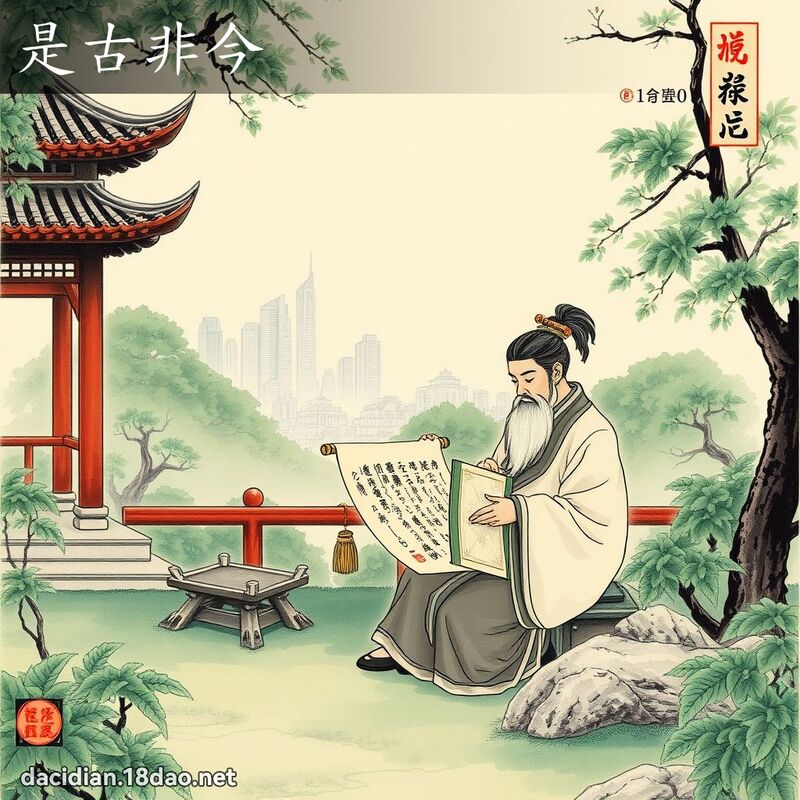 是古非今 配图