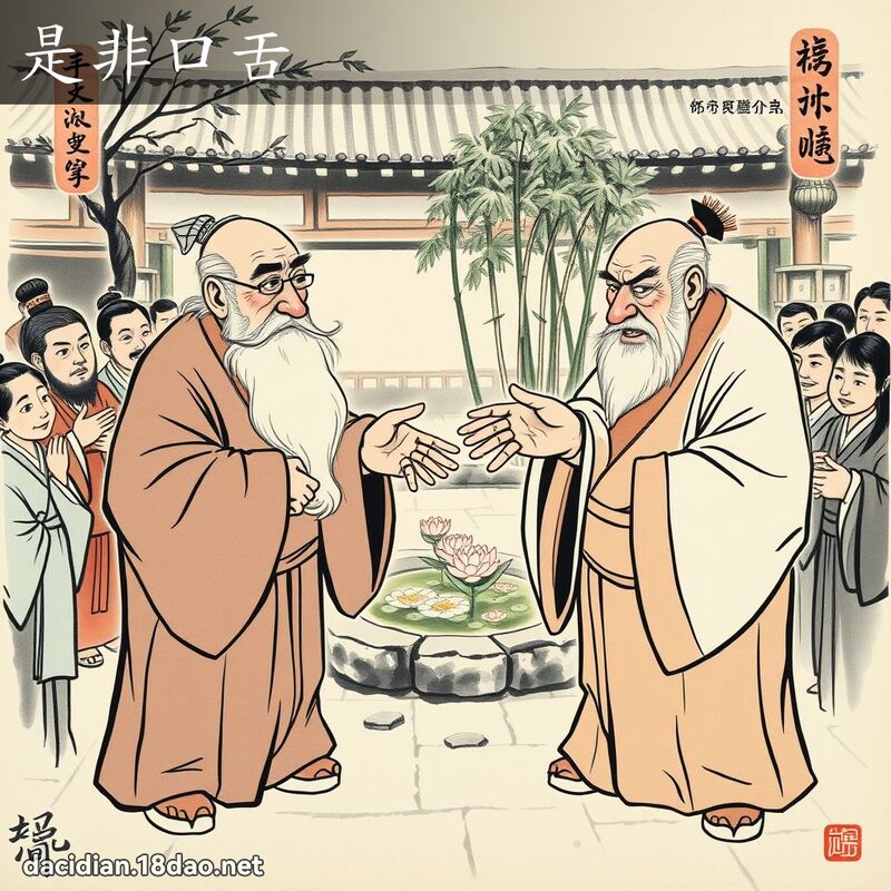 是非口舌 配图