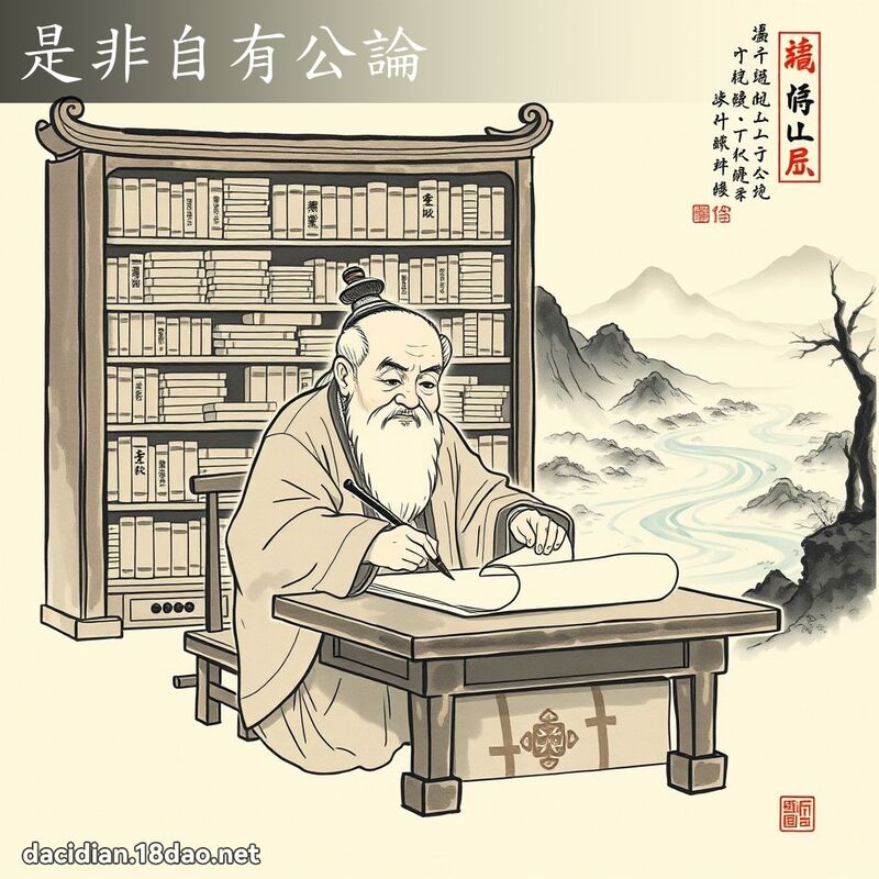 是非自有公論 配图