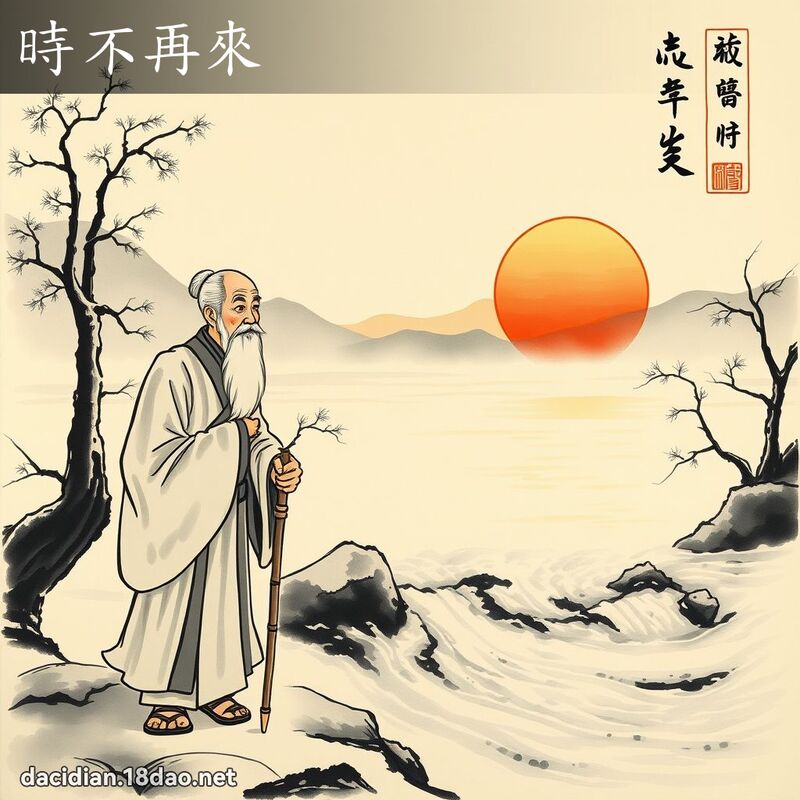 時不再來 配图