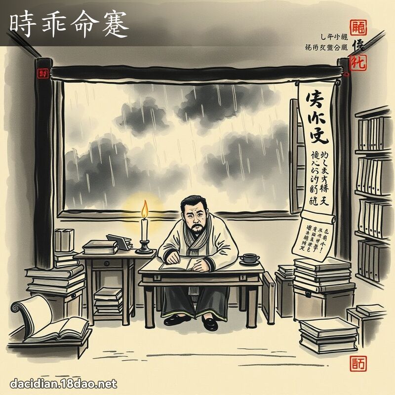 時乖命蹇 配图