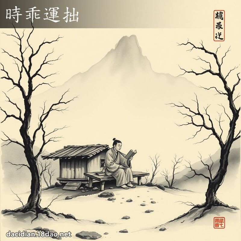 時乖運拙 配图