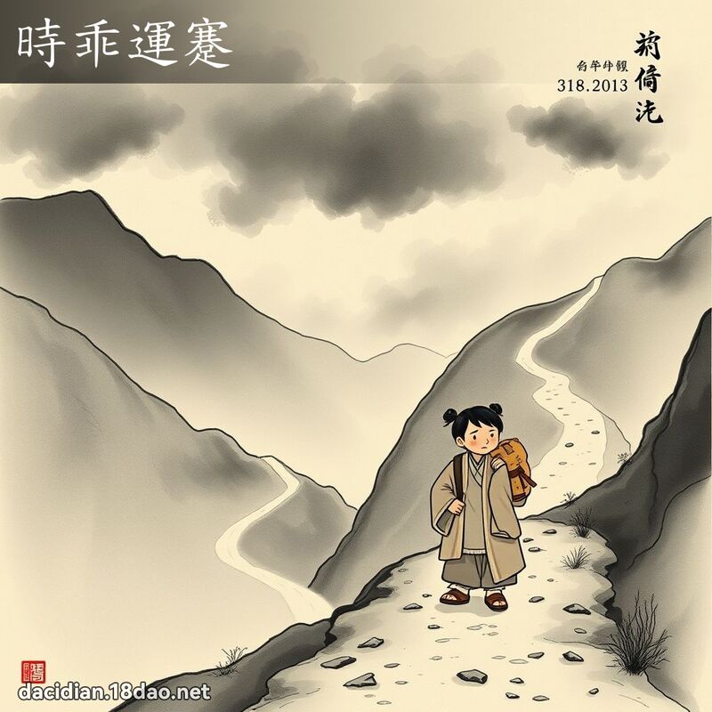 時乖運蹇 配图