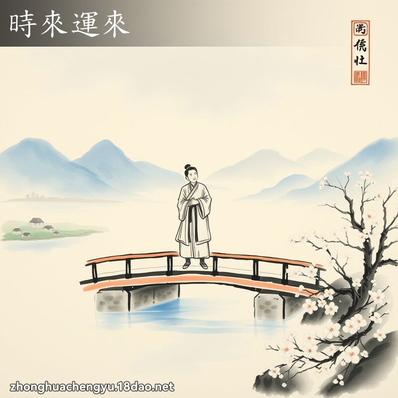 時來運來 配图