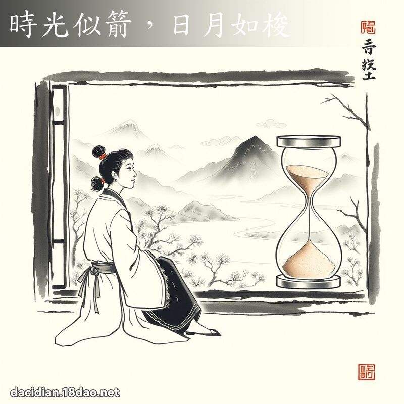 時光似箭,日月如梭 配图