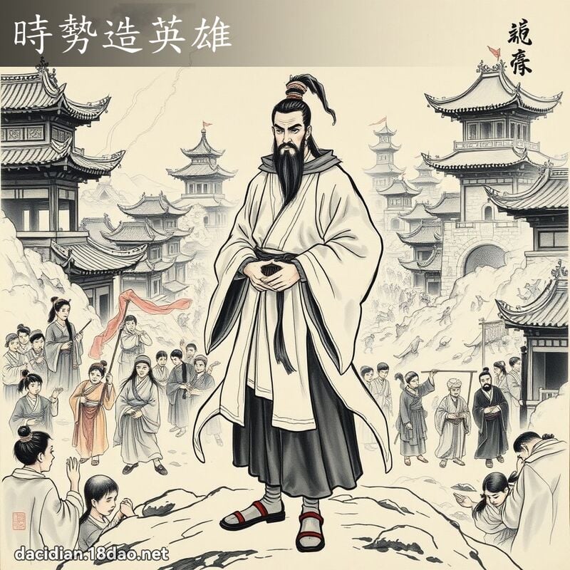 時勢造英雄 配图