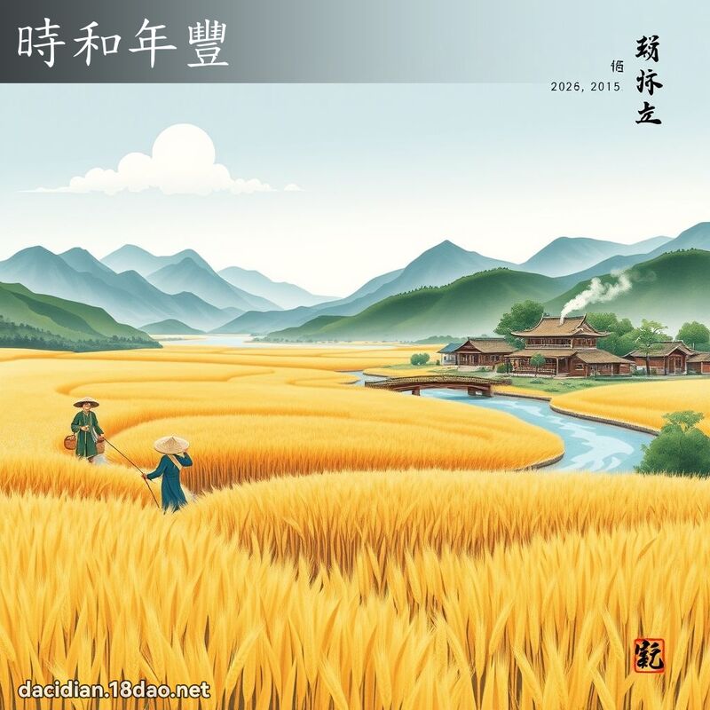 時和年豐 配图