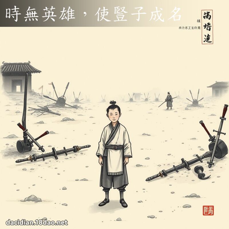 時無英雄,使豎子成名 配图