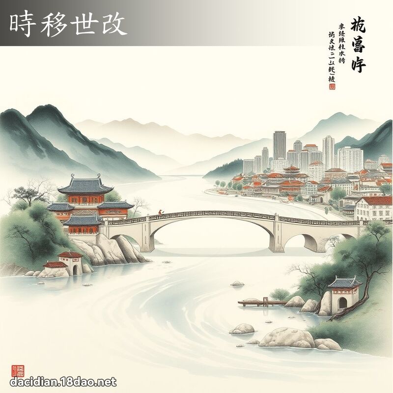 時移世改 配图