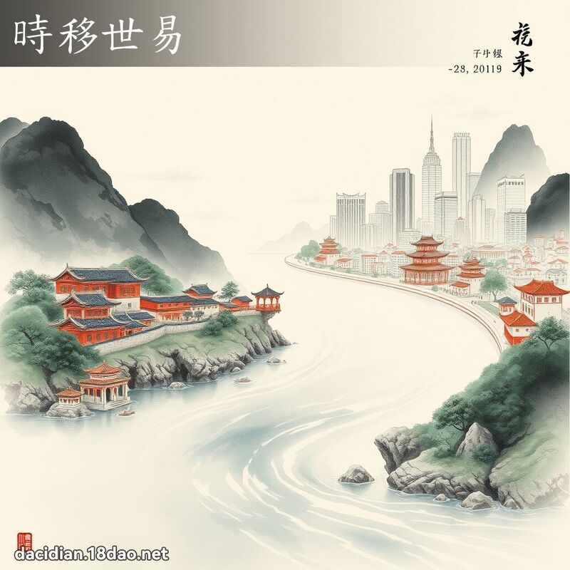 時移世易 配图