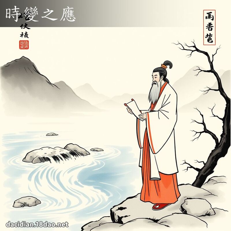 時變之應 配图