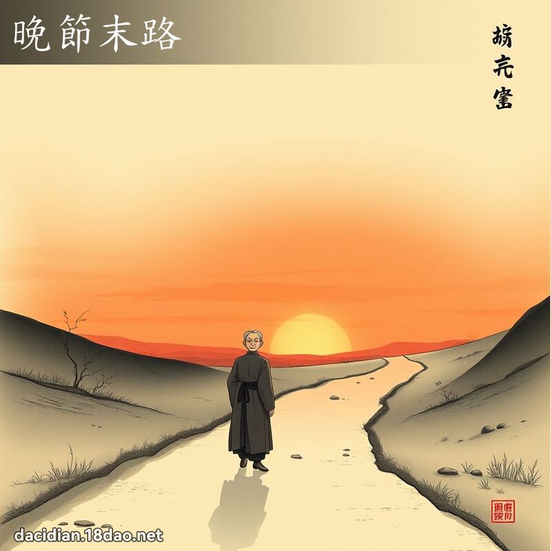 晚節末路 配图