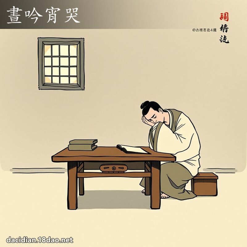 晝吟宵哭 配图