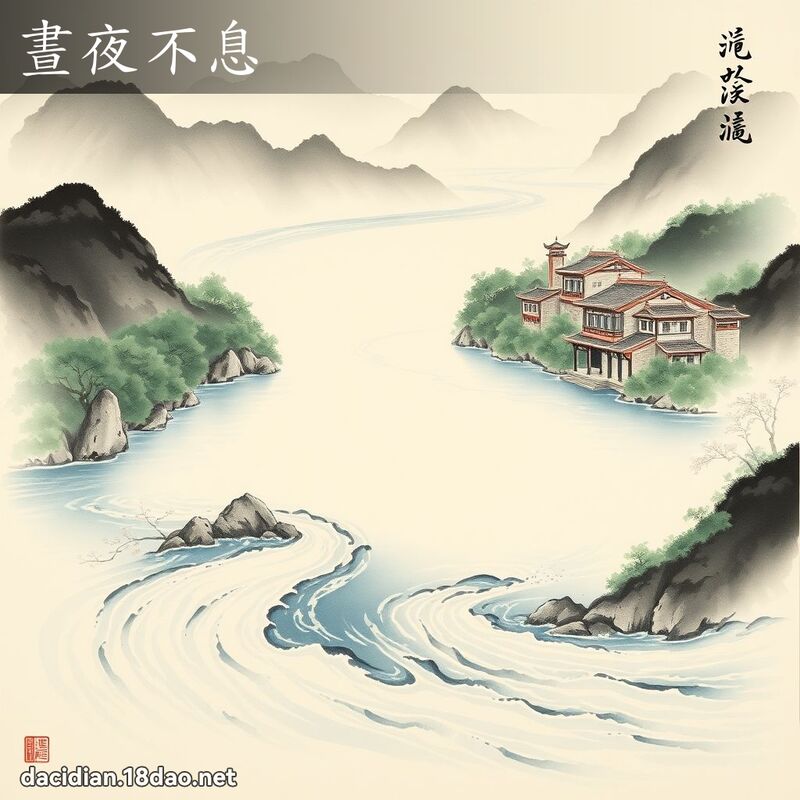 晝夜不息 配图