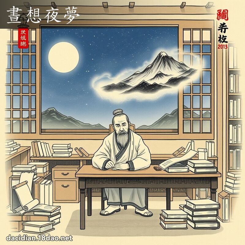 晝想夜夢 配图