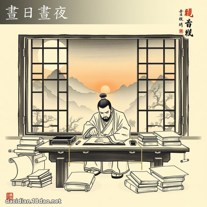 晝日晝夜 配图