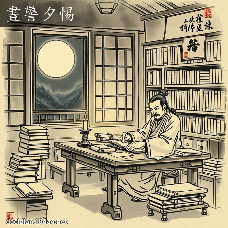 晝警夕惕 配图