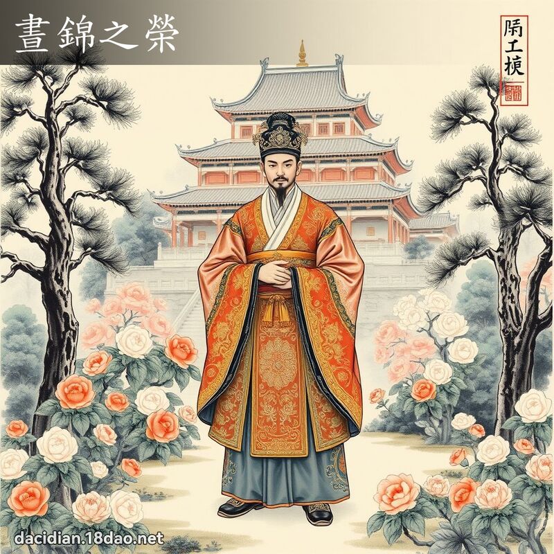 晝錦之榮 配图