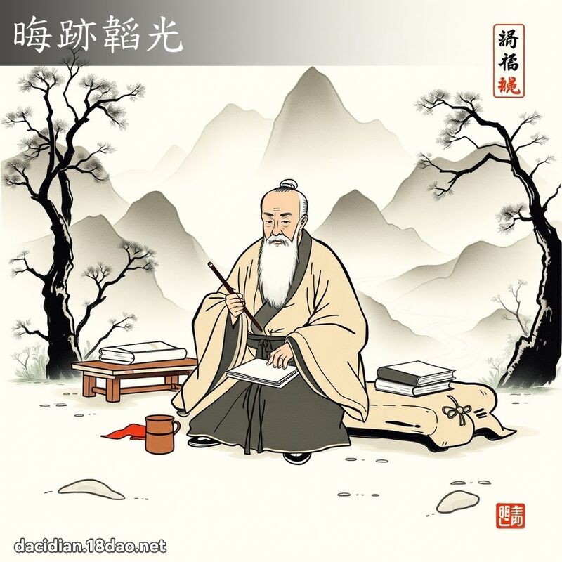 晦跡韜光 配图