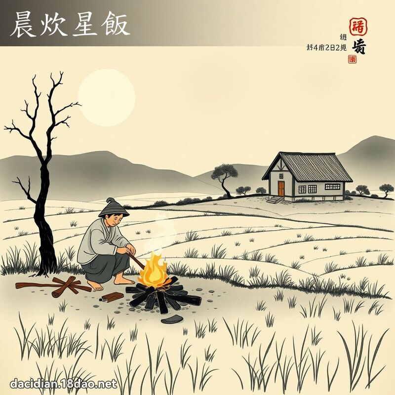 晨炊星飯 配图