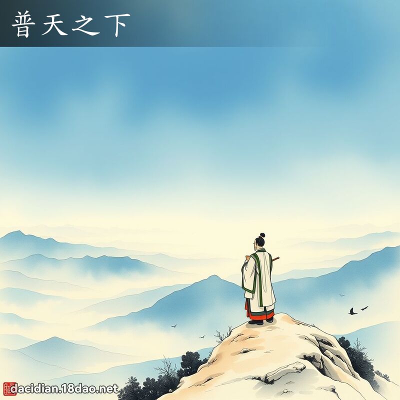 普天之下 配图