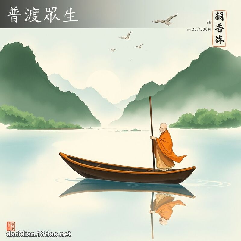 普渡眾生 配图