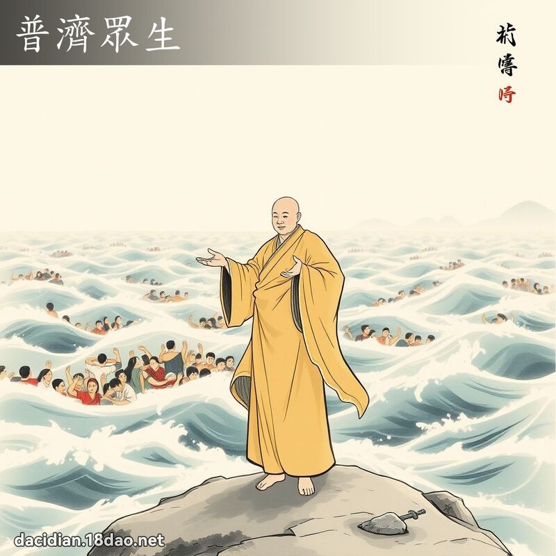 普濟眾生 配图