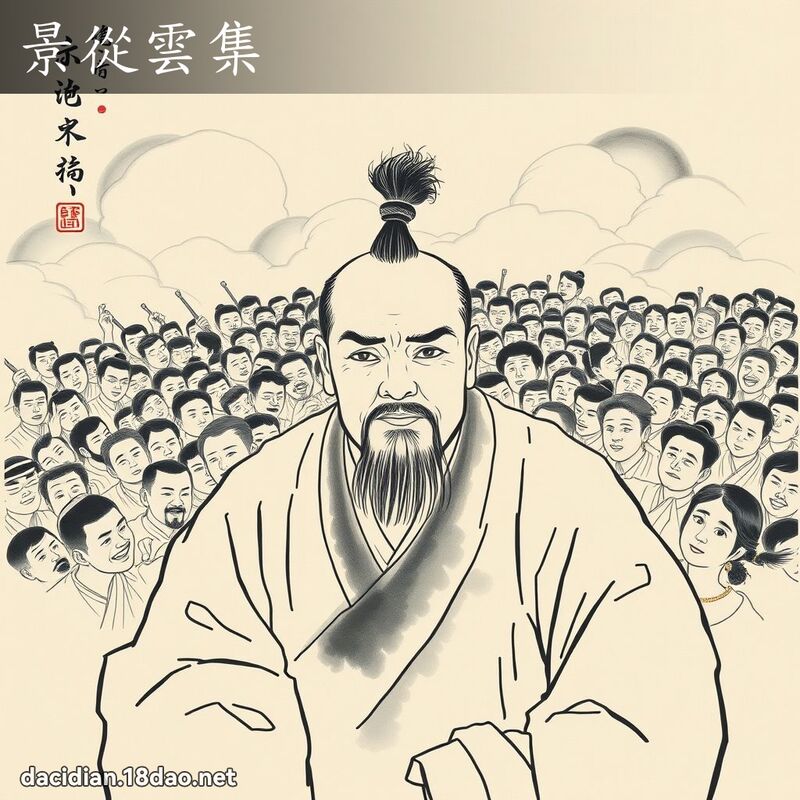 景從雲集 配图