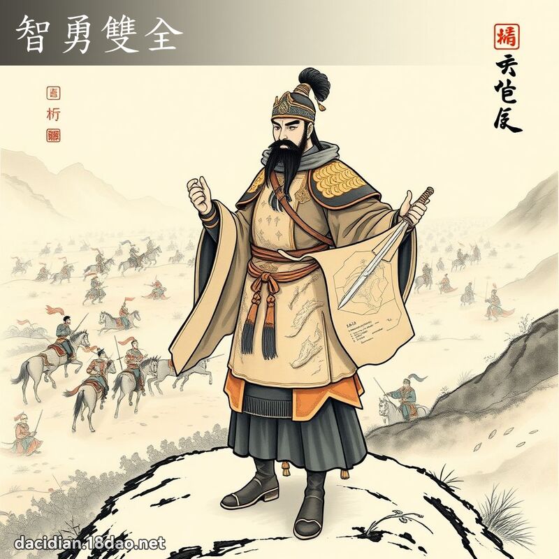智勇雙全 配图
