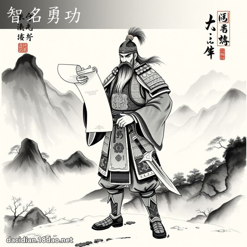 智名勇功 配图