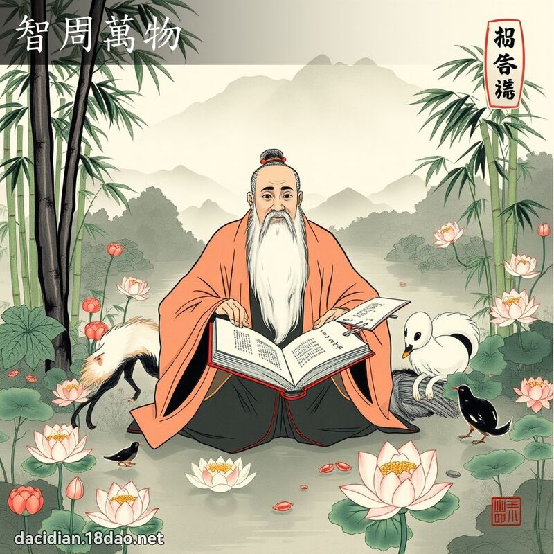 智周萬物 配图