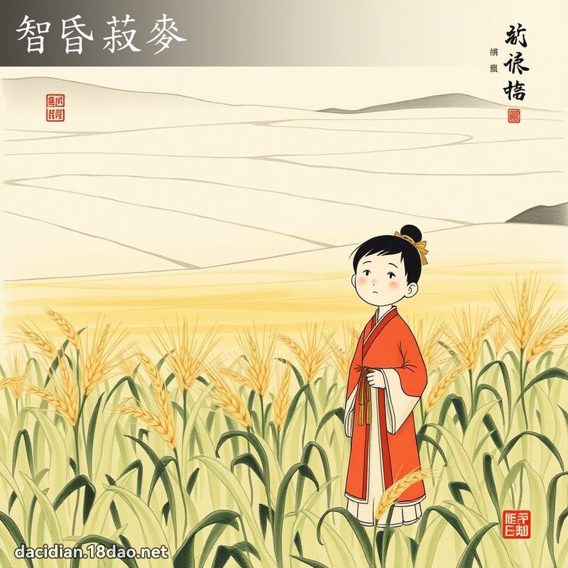 智昏菽麥 配图
