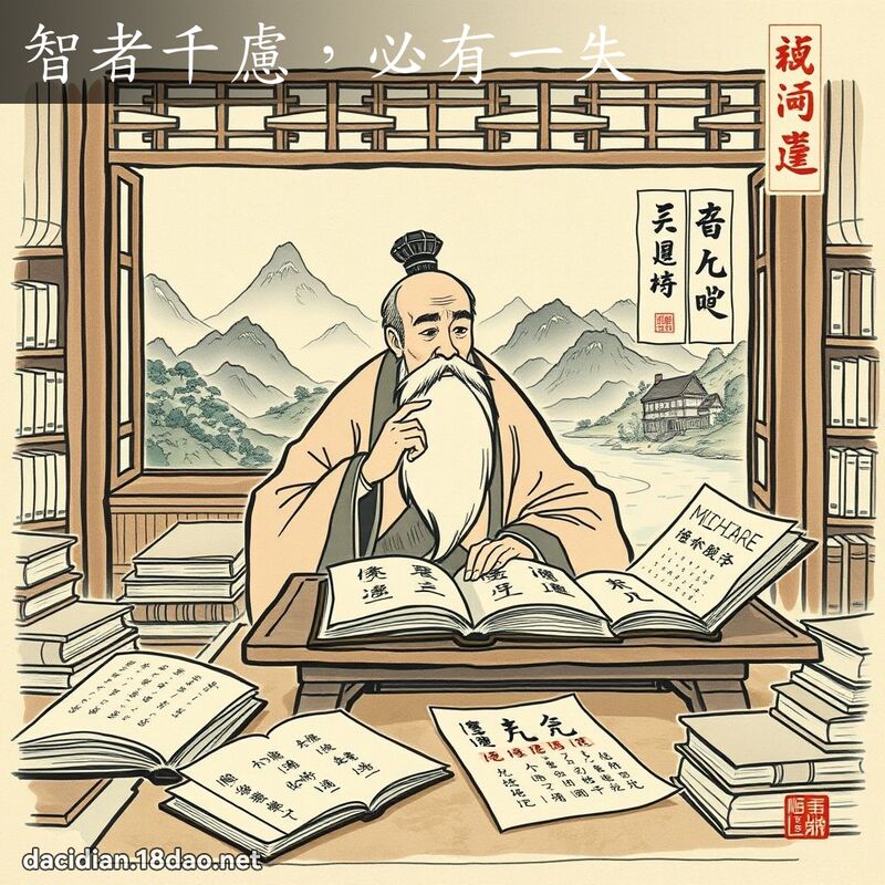 智者千慮,必有一失 配图