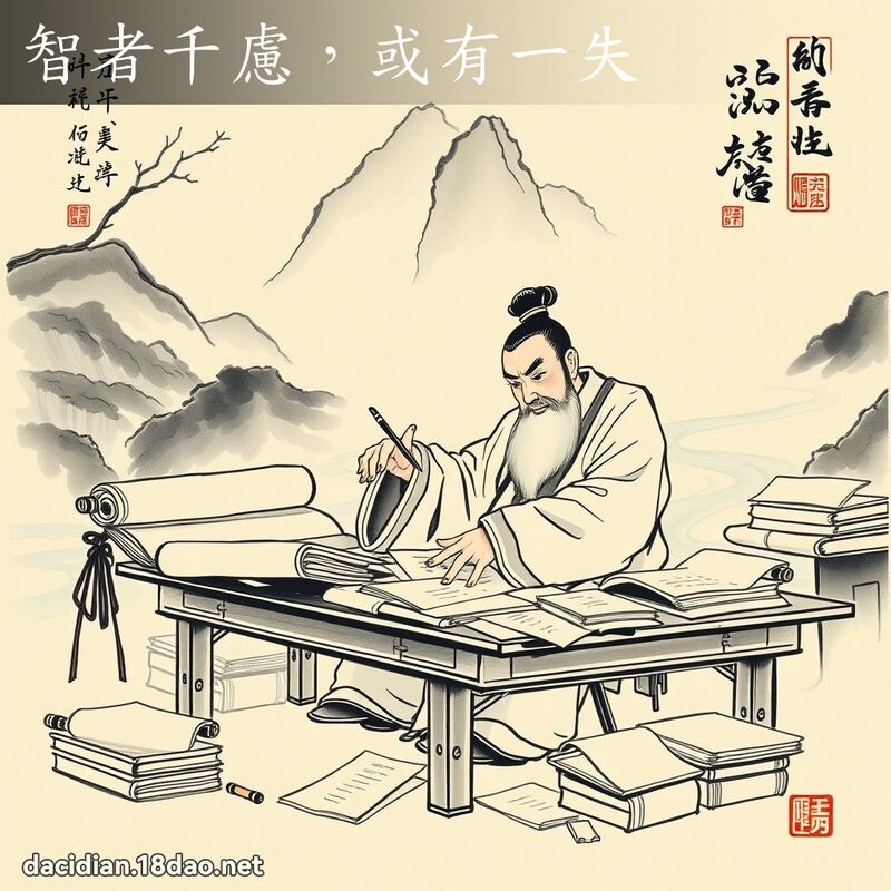 智者千慮,或有一失 配图