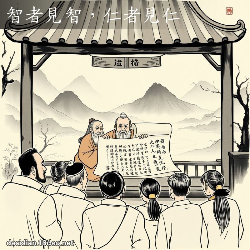 智者見智,仁者見仁 配图