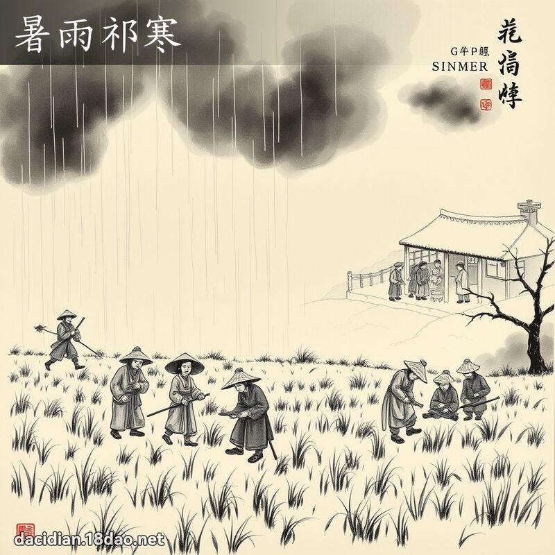 暑雨祁寒 配图