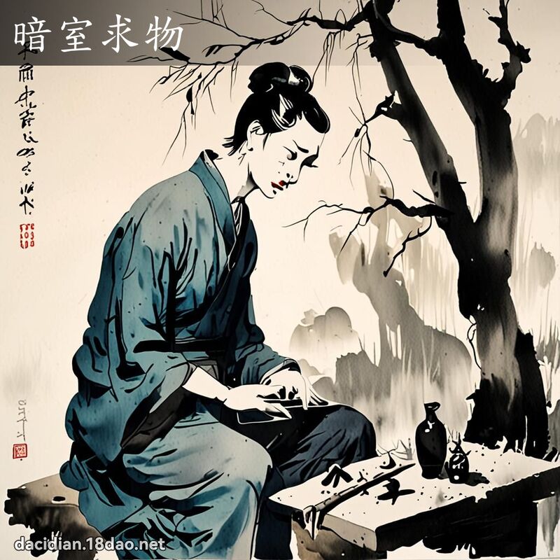 暗室求物 配图
