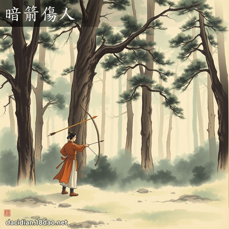 暗箭傷人 配图