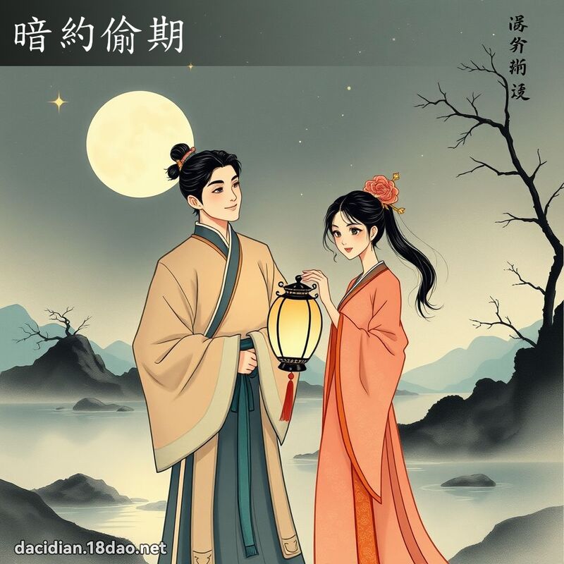 暗約偷期 配图
