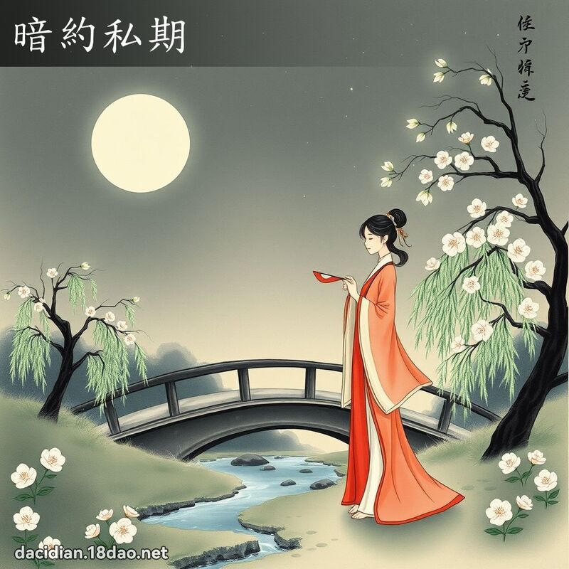 暗約私期 配图