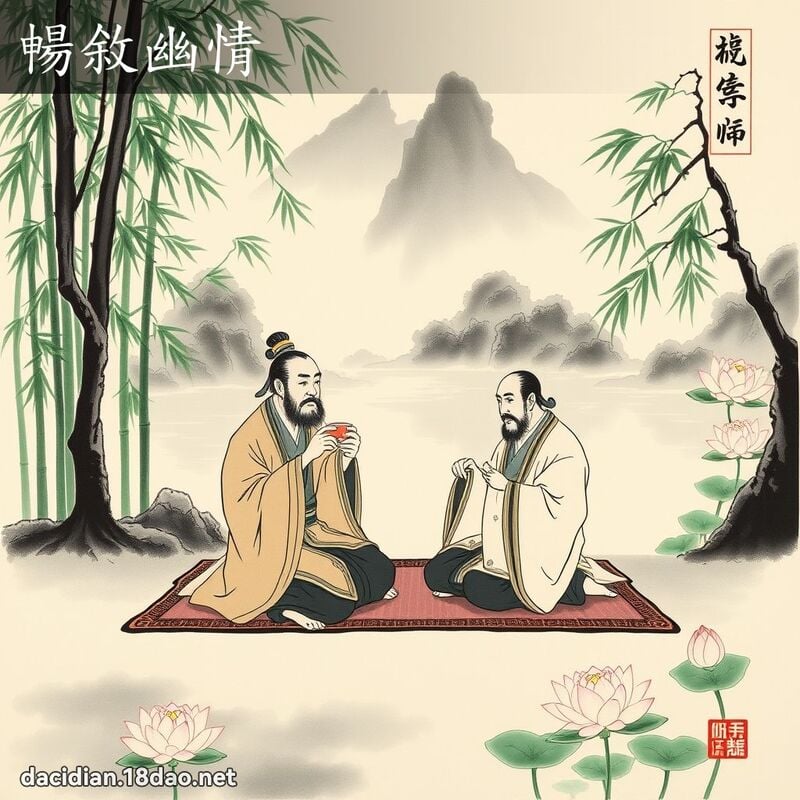 暢敘幽情 配图