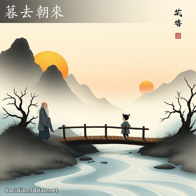 暮去朝來 配图