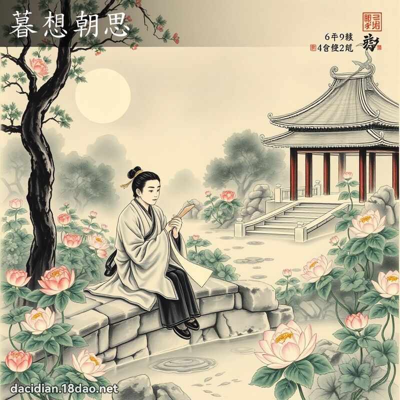 暮想朝思 配图