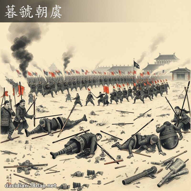 暮虢朝虞 配图