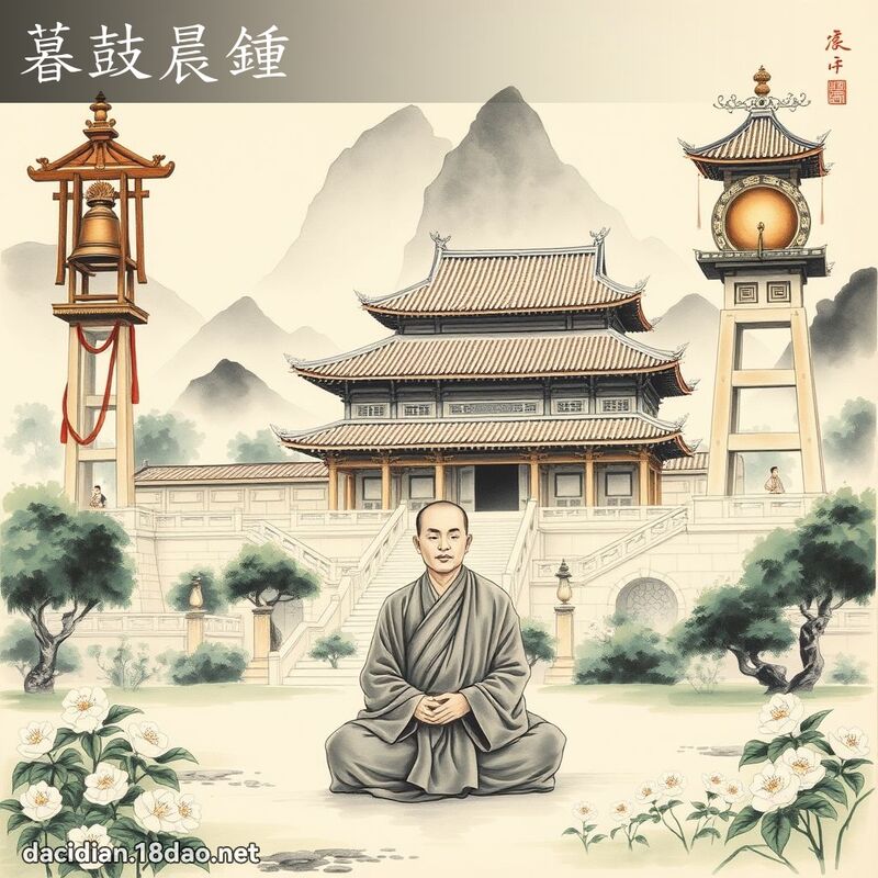 暮鼓晨鍾 配图