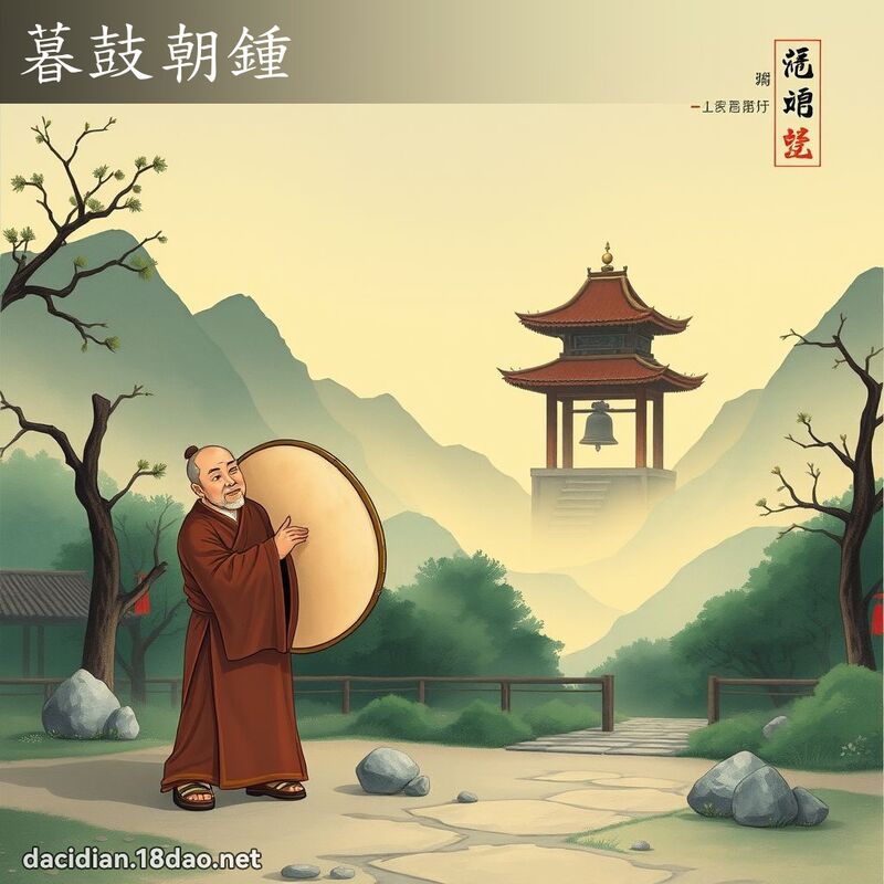 暮鼓朝鍾 配图