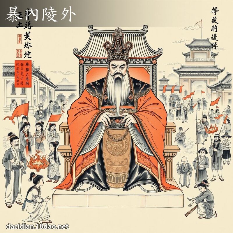 暴內陵外 配图