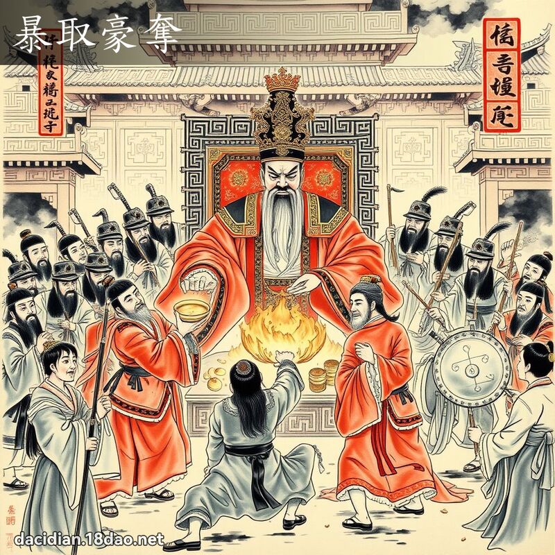 暴取豪奪 配图